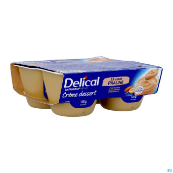 Delical creme dessert la floridine praline  4x125g