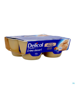 Delical creme dessert la floridine praline  4x125g