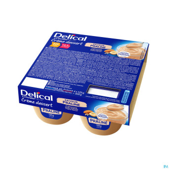 Delical creme dessert la floridine praline  4x125g