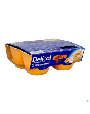 Delical creme dessert la floridine abricot  4x125g