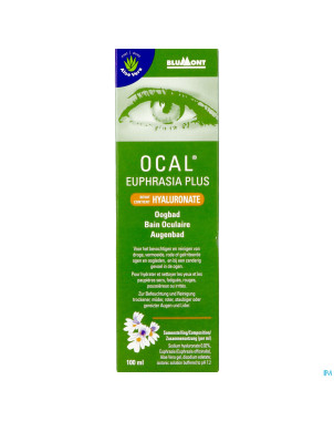 Ocal euphrasia plus bain oculaire 100ml