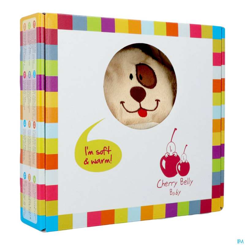 Coussin chauffant gr.lin cherry belly baby chien