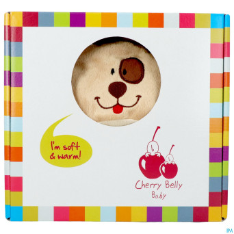 Coussin chauffant gr.lin cherry belly baby chien