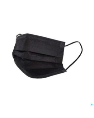 Masque chirurg. type 2r noir 50