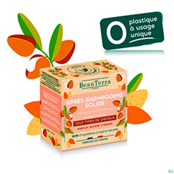 Beauterra apres-shampooing solide    50g