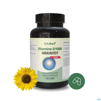 Fytobell vitamine d 1000 caps 120