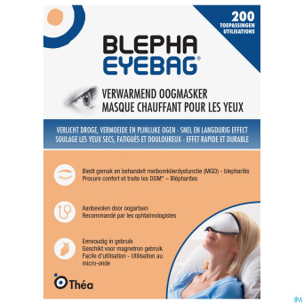 Blepha eyebag masque chauffant yeux