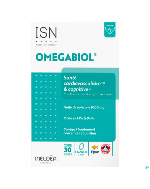 Ineldea omegabiol caps 60