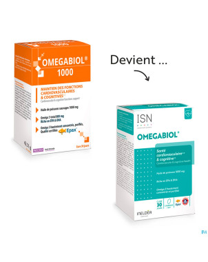 Ineldea omegabiol caps 60