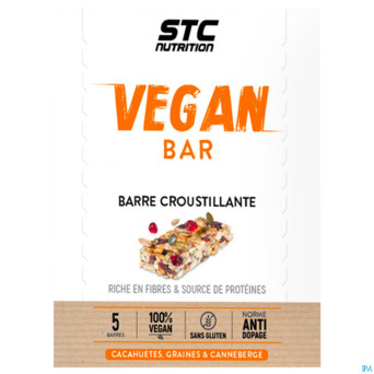 Stc nutrition vegan bar 5x35g