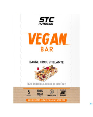 Stc nutrition vegan bar 5x35g