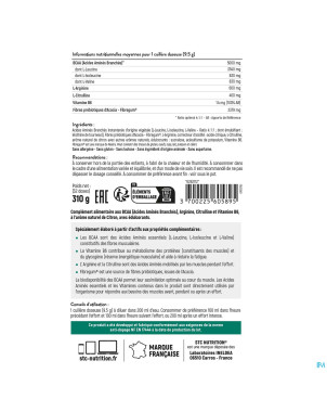 Stc nutrition bcaa 4/1/1    310g