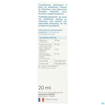 Ineldea melatonine spray    20ml
