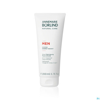Annemarie borlind men 2in1 cleans. face body 200ml
