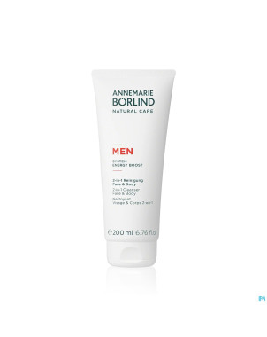 Annemarie borlind men 2in1 cleans. face body 200ml