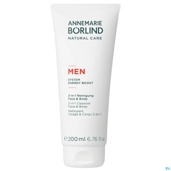 Annemarie borlind men 2in1 cleans. face body 200ml