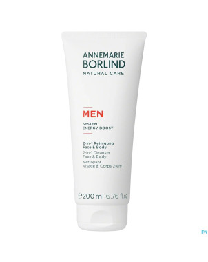 Annemarie borlind men 2in1 cleans. face body 200ml