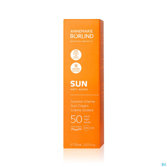 Annemarie borlind sun zonnecreme spf50 75ml