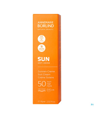 Annemarie borlind sun zonnecreme spf50 75ml