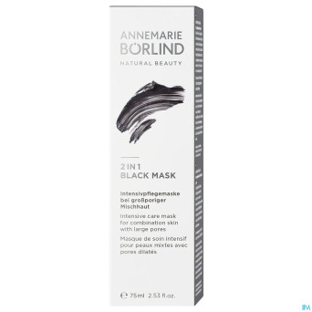 Annemarie borlind skin pore black mask 75ml