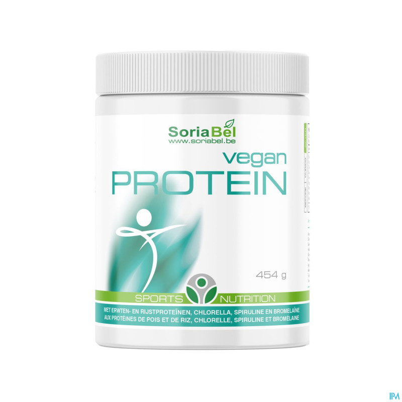 Soria sport nutrition vegan protein    pot 454g