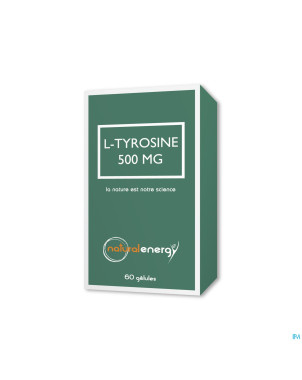 Natural energy l-tyrosine 500mg caps 60