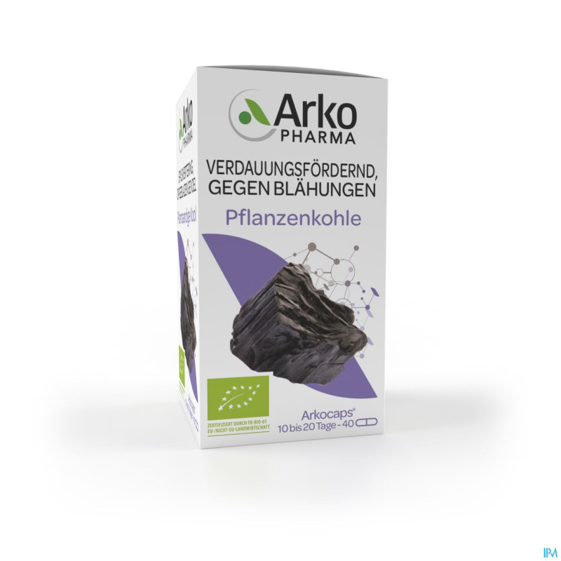 Arkogelules charbon vegetal bio    caps 45