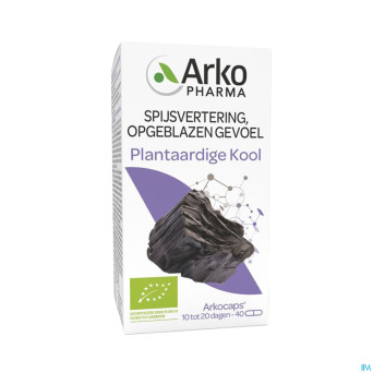 Arkogelules charbon vegetal bio    caps 45