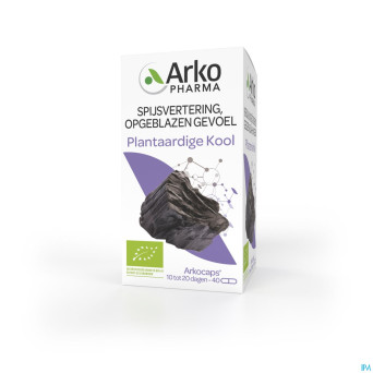 Arkogelules charbon vegetal bio    caps 45