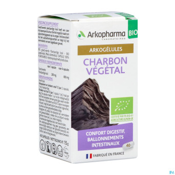 Arkogelules charbon vegetal bio    caps 45