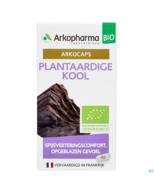 Arkogelules charbon vegetal bio    caps 45