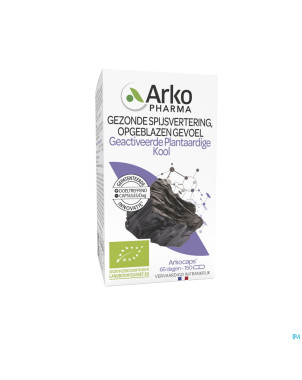 Arkogelules charbon vegetal bio    caps 150