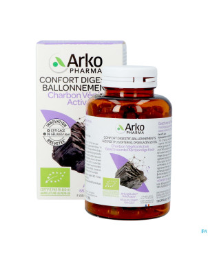 Arkogelules charbon vegetal bio    caps 150