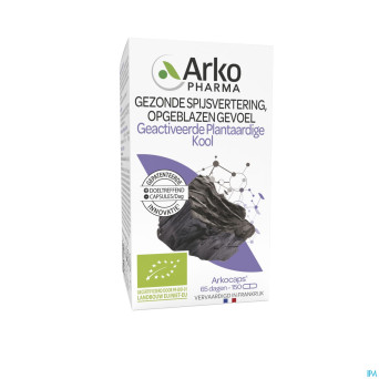 Arkogelules charbon vegetal bio    caps 150