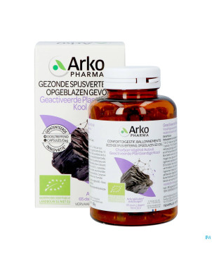 Arkogelules charbon vegetal bio    caps 150