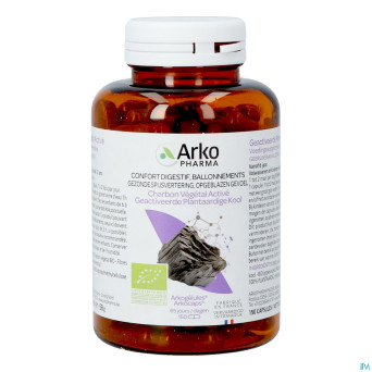 Arkogelules charbon vegetal bio    caps 150