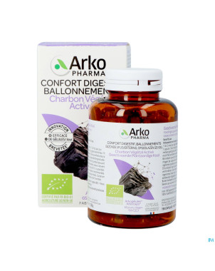 Arkogelules charbon vegetal bio    caps 150