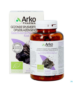 Arkogelules charbon vegetal bio    caps 150