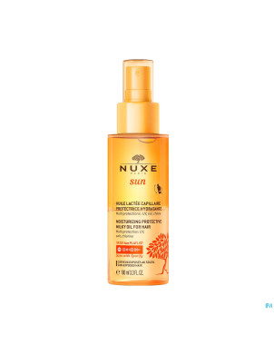 Nuxe sun huile lacte capil. prot.hydra fl 100ml nf