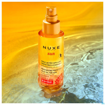 Nuxe sun huile lacte capil. prot.hydra fl 100ml nf