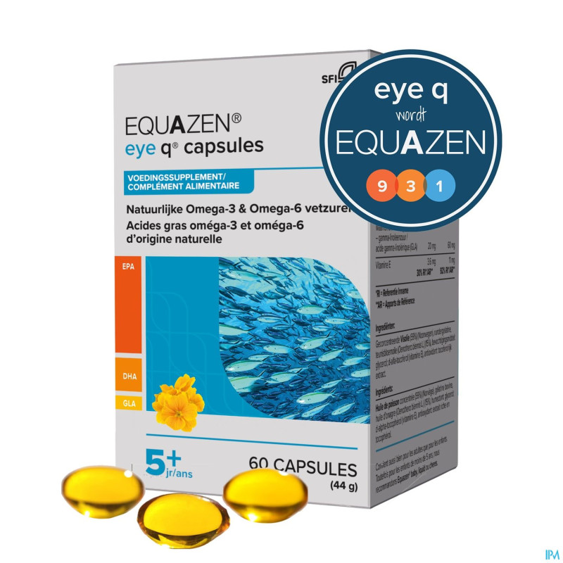 Equazen omega 3/6    pot caps 60
