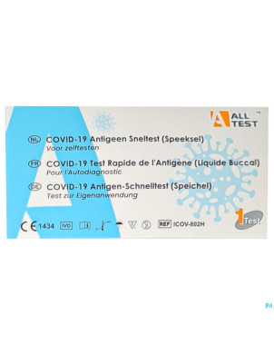 Alltest covid-19 a/gen test rap.oral fl.  1 lensf.