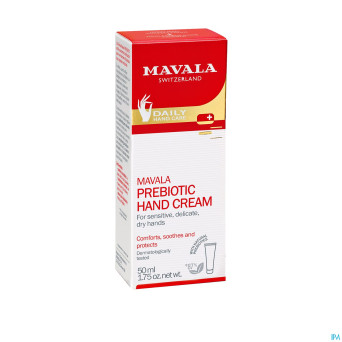 Mavala creme mains prebiotic tube    50ml