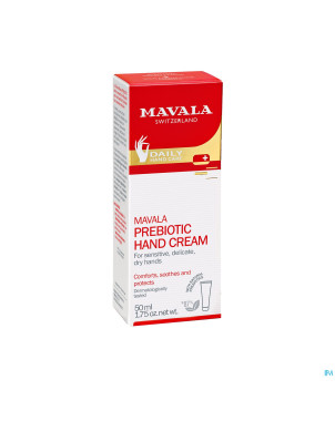 Mavala creme mains prebiotic tube    50ml