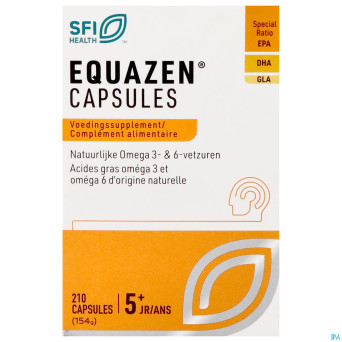 Equazen omega 3/6    pot caps 210