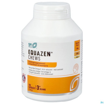 Equazen omega 3/6  chews pot caps 180
