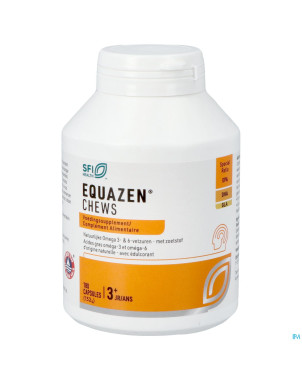Equazen omega 3/6  chews pot caps 180
