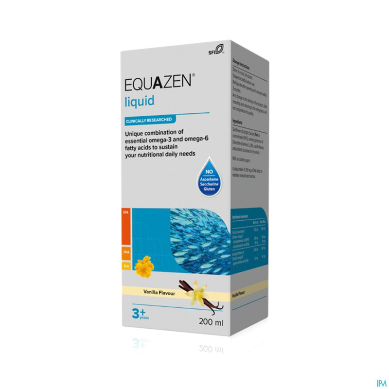 Equazen omega 3/6 liquid fl 200ml
