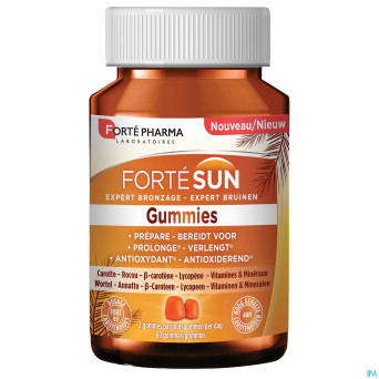 Fortesun expert bronzage gummies 60