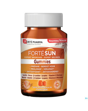 Fortesun expert bronzage gummies 60